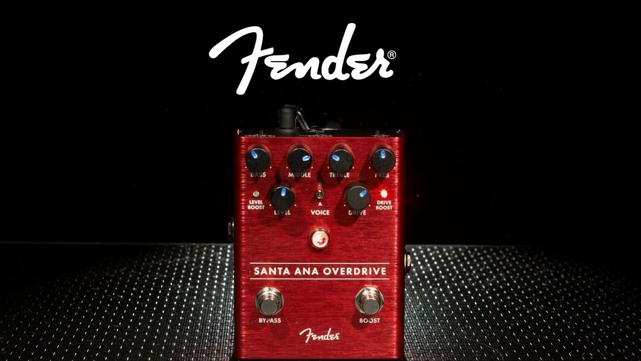 Fender Santa Ana Overdrive | Gear4music demo - YouTube