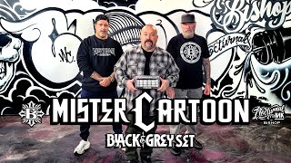 Mister Cartoon X Nocturnal Ink - Black and Grey Ink Set - YouTube