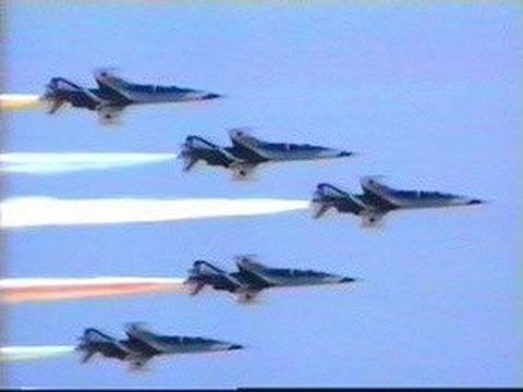 ブルーインパルス T-2 '94千歳基地航空祭 JASDF Blue Impulse 1994