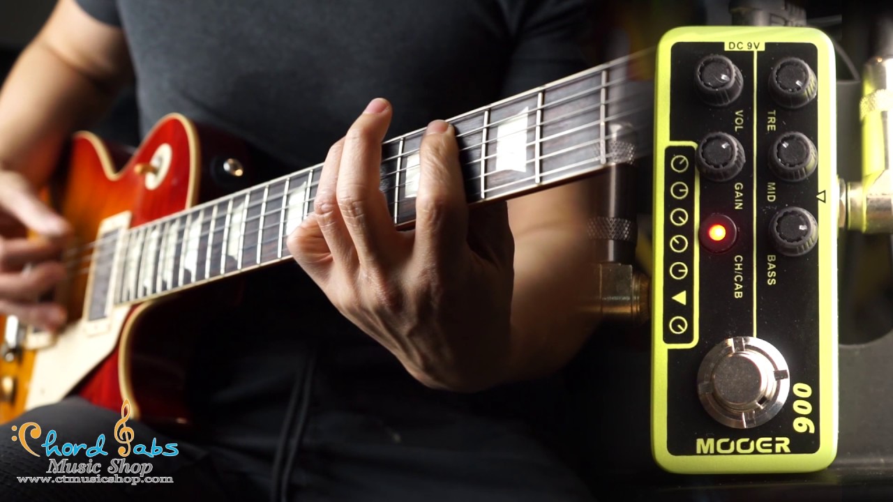 Mooer 006 Classic Deluxe preamp review by Vinai T (Thai language