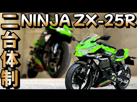 近況報告】Kawasaki Ninja ZX-25R 2台持ちする方法【スカイネット 1/12
