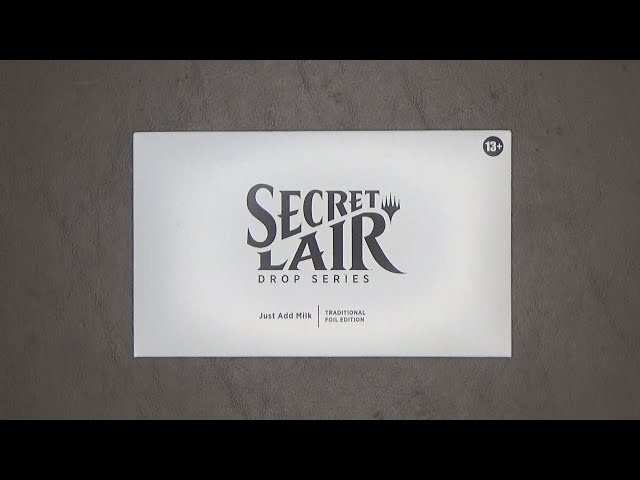 MTG TCG Secret Lair 'Just Add Milk - Foil Edition' Card Set
