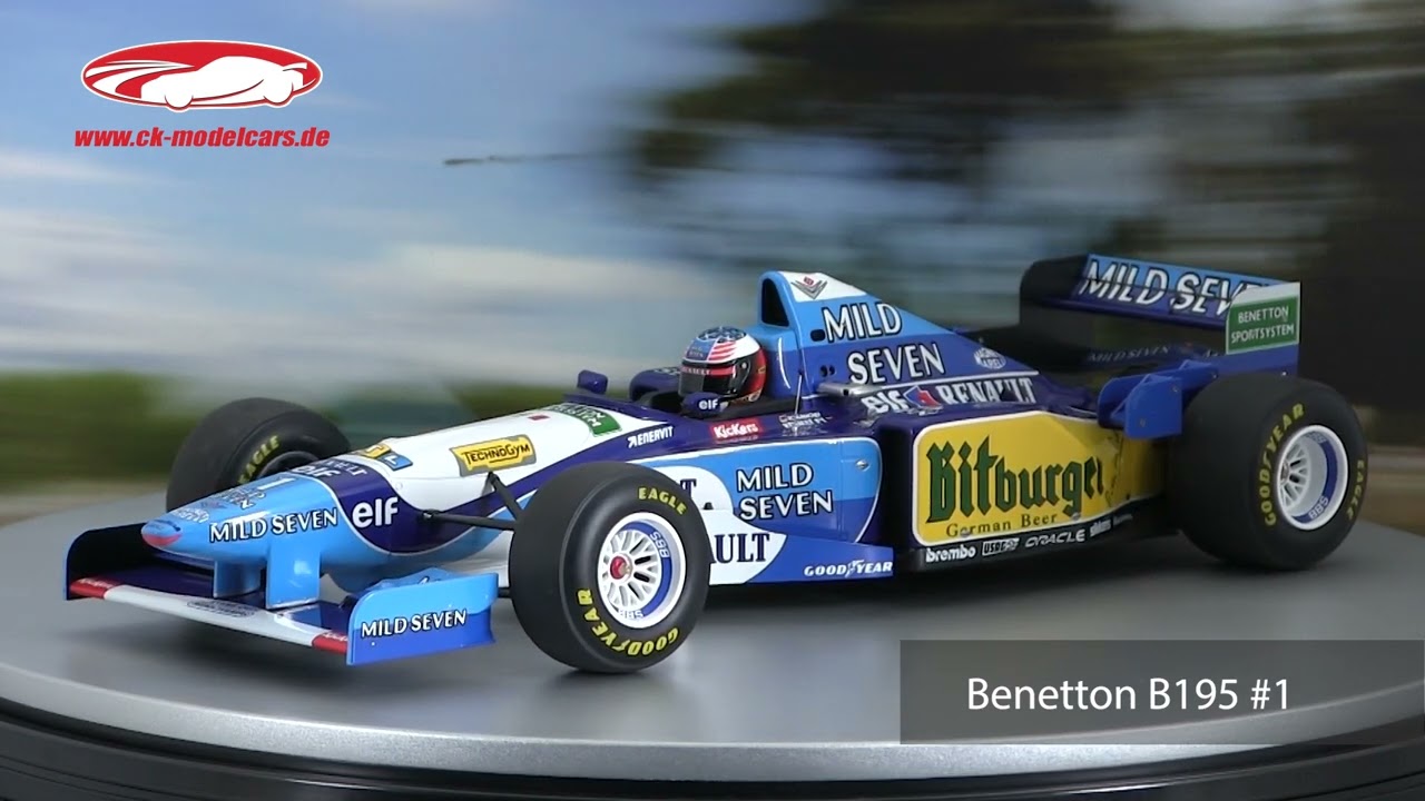 Minichamps 1:12 M. Schumacher Benetton B195 #1 式 1 世界