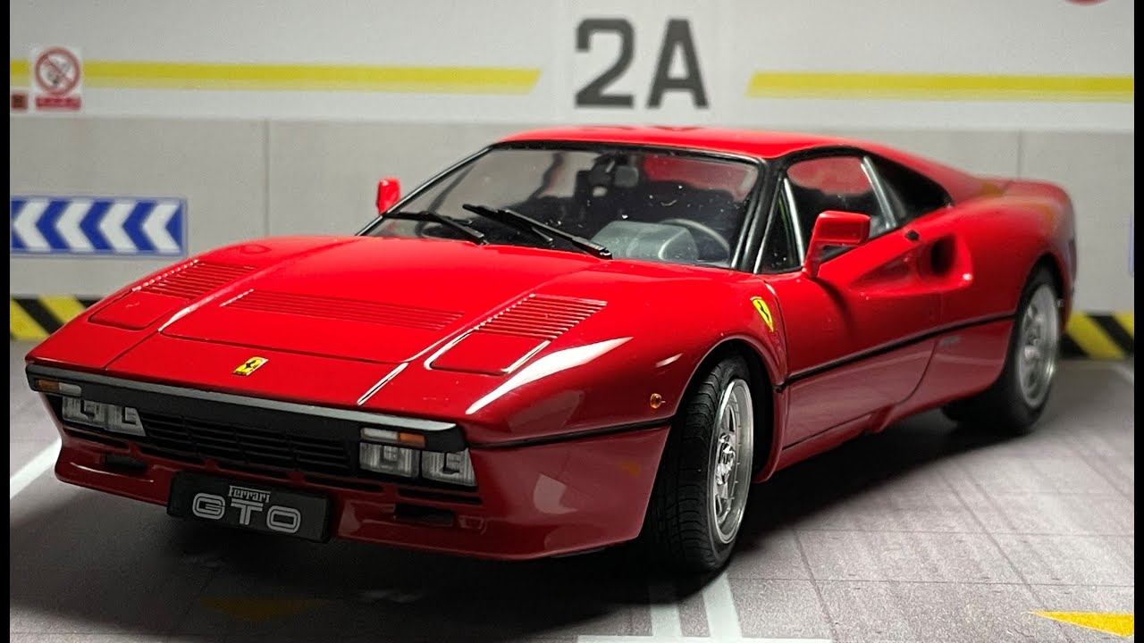 Full build] Ferrari 288 GTO 1/24 - Car Model (Fujimi) - YouTube