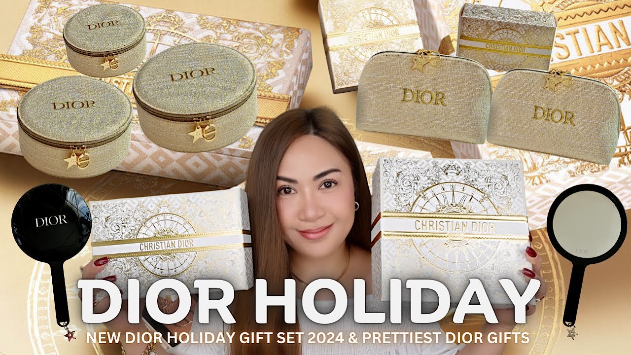 NEW DIOR HOLIDAY GIFT SET 2024 & DIOR GIFT | PRETTIEST DIOR GIFTS