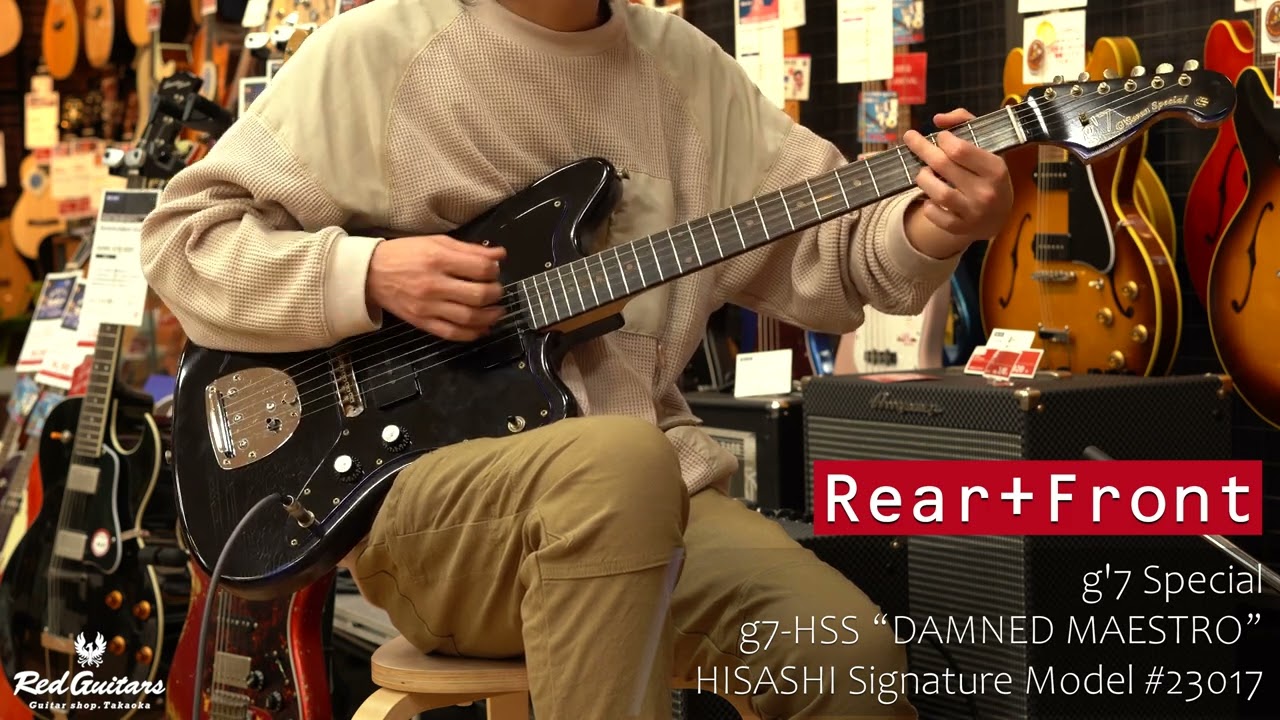 g'7 Special g7-HSS “DAMNED MAESTRO” HISASHI Signature Model #23017