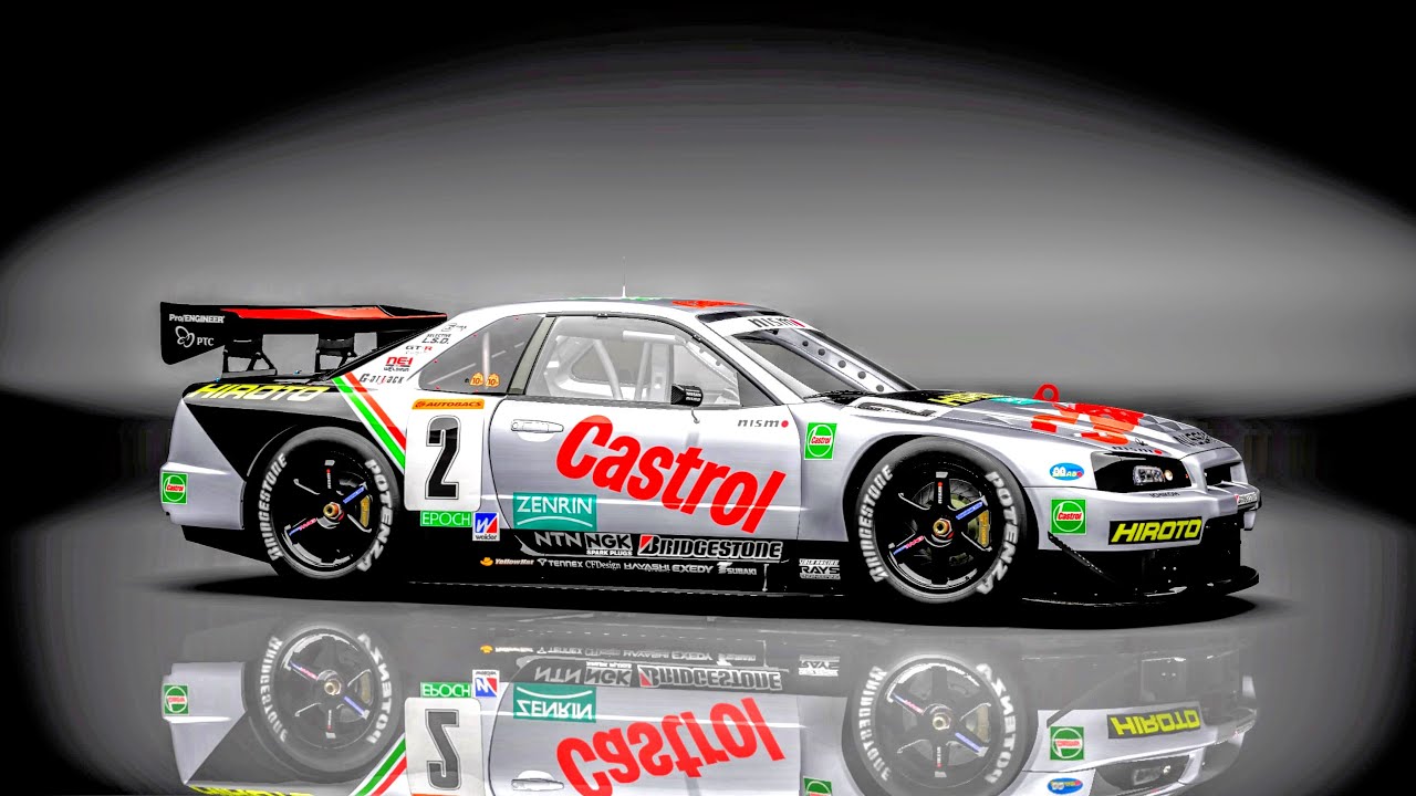 Gran Turismo 7 / Nissan Skyline GT500 #2 Nismo-Castrol 2000 JGTC