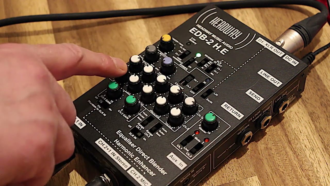 Headway EDB 2 H.E /// Double Bass Preamp - YouTube