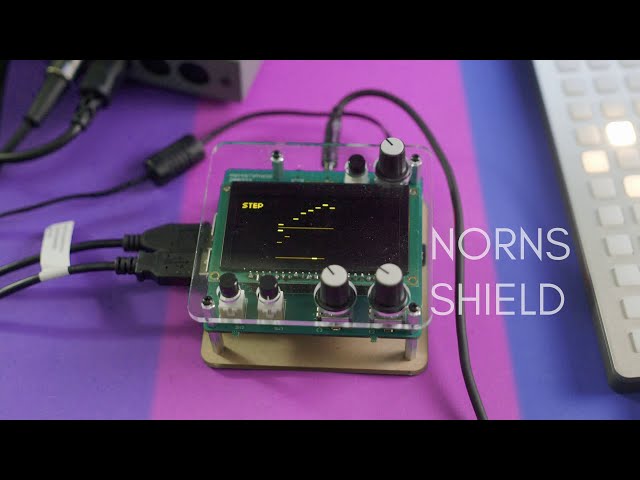 Monome Norns Shield: An Introduction - YouTube