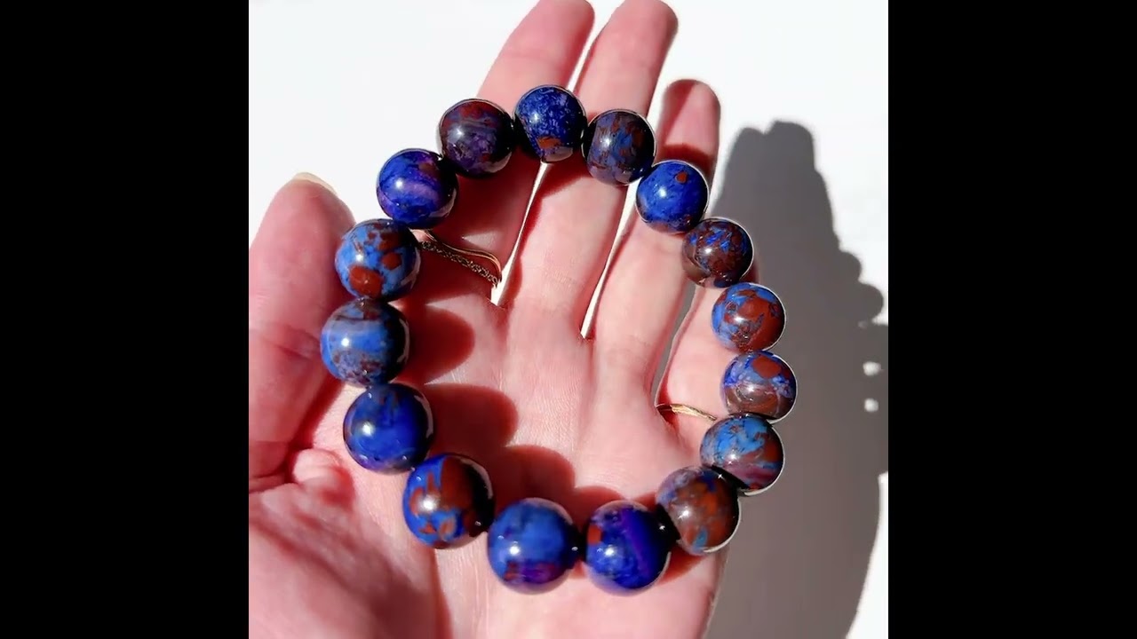 ブルースギライト ブレスレット | ブレスレット | Crystals by Purely