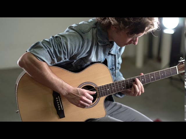 Guild OM 250CE Reserve - YouTube