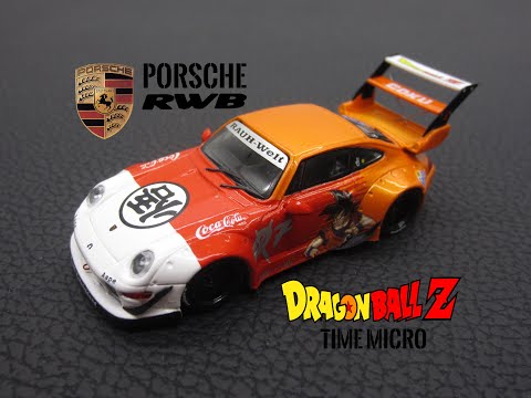 Unboxing Porsche RWB Dragon Ball Z Goku 1/64 - YouTube