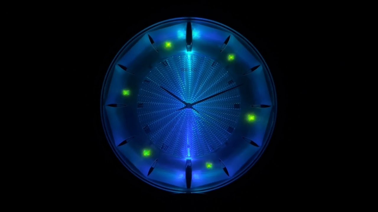 SEIKO ILLUMINA RE545L からくり時計 - YouTube