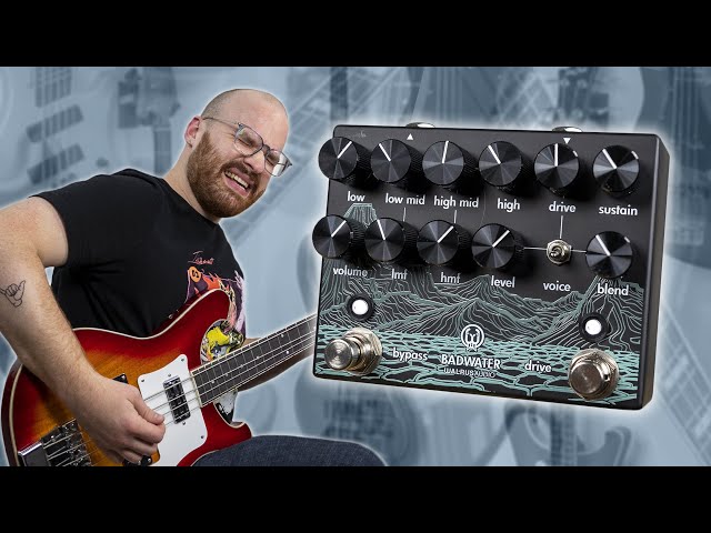 The Swiss Army Bass Preamp! - Walrus Audio Badwater [Demo] - YouTube