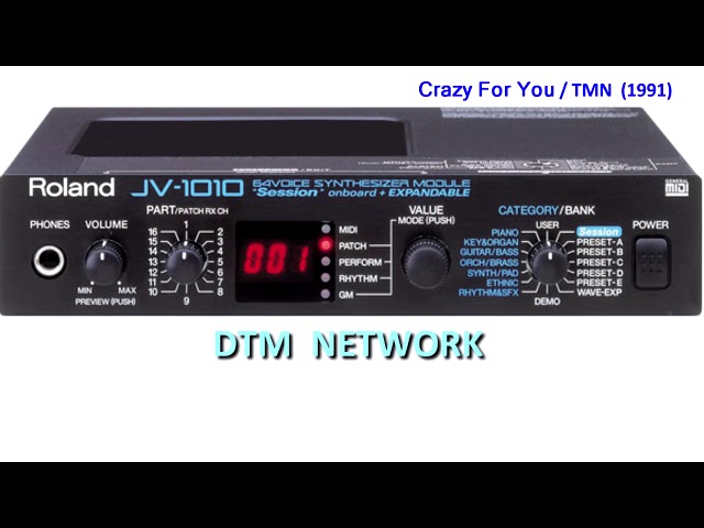 Roland JV-1010だけで作ってみた】Crazy For You/TMN インスト【カバー