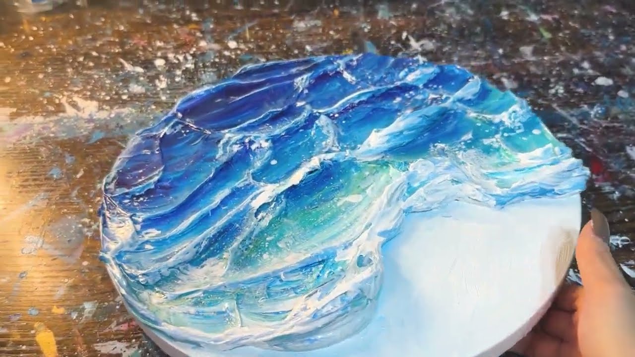 絵の具の海をどうぞ🌊🎨 - YouTube