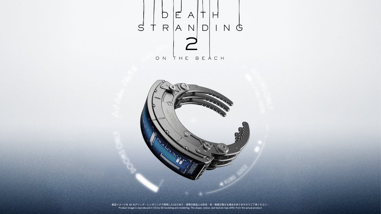 DEATH STRANDING 2 by KOJIMA PRODUCTIONS x ANICORN WATCHES - RING