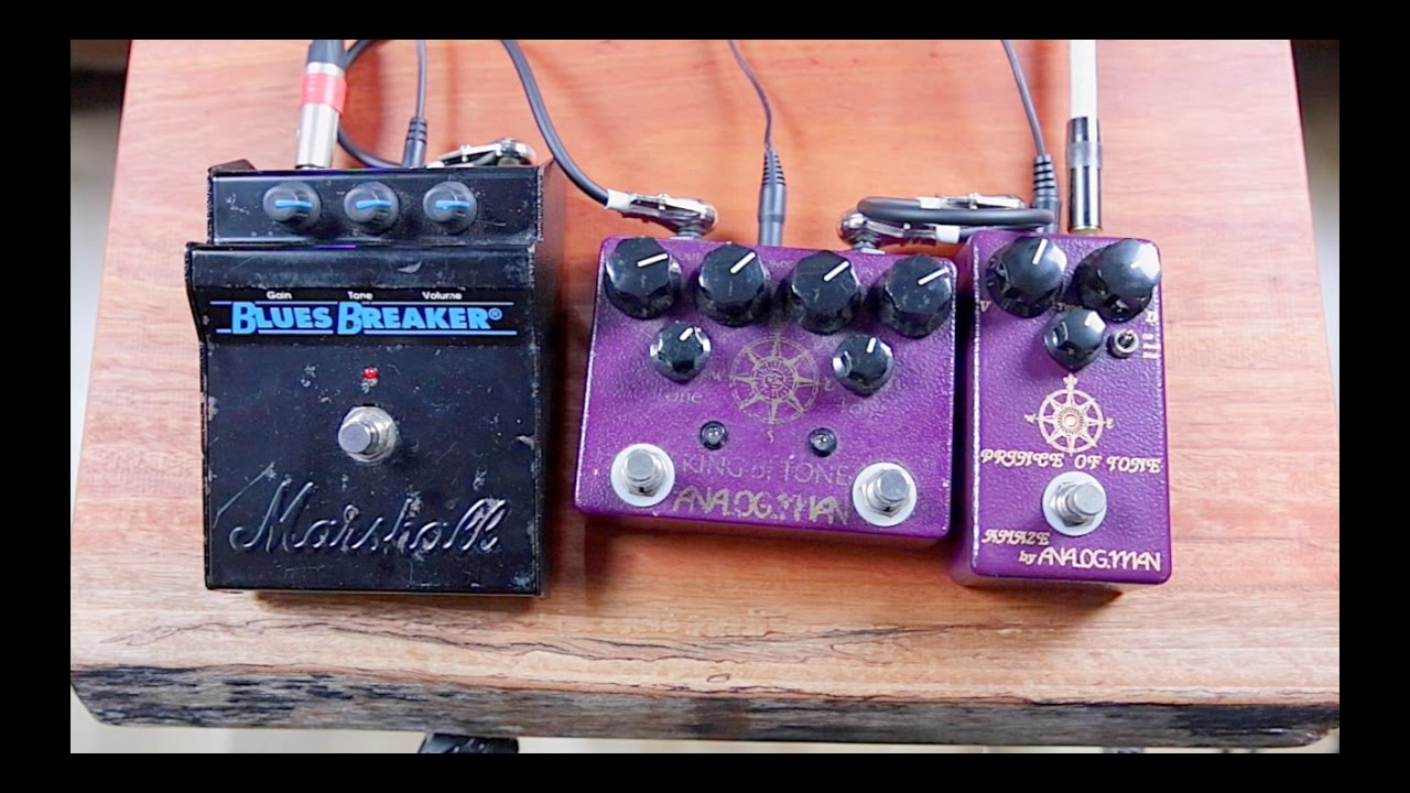Blues Breaker clone とprince of Tone clone - YouTube
