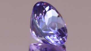 天然ゾイサイト 0.81ct 【タンザナイト】 紫色