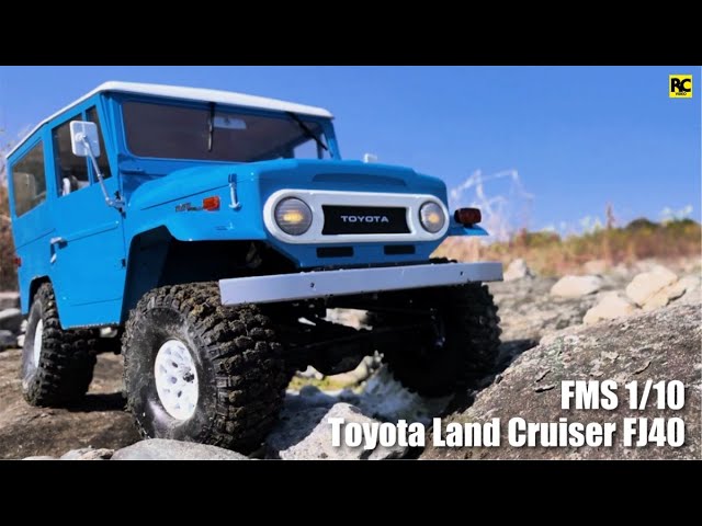 FMS 1/10 ラジコン トヨタ ランドクルーザー FJ40 RS - YouTube