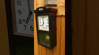 精工舎 スリゲル 宮型ゼンマイ振り子時計 - YouTube