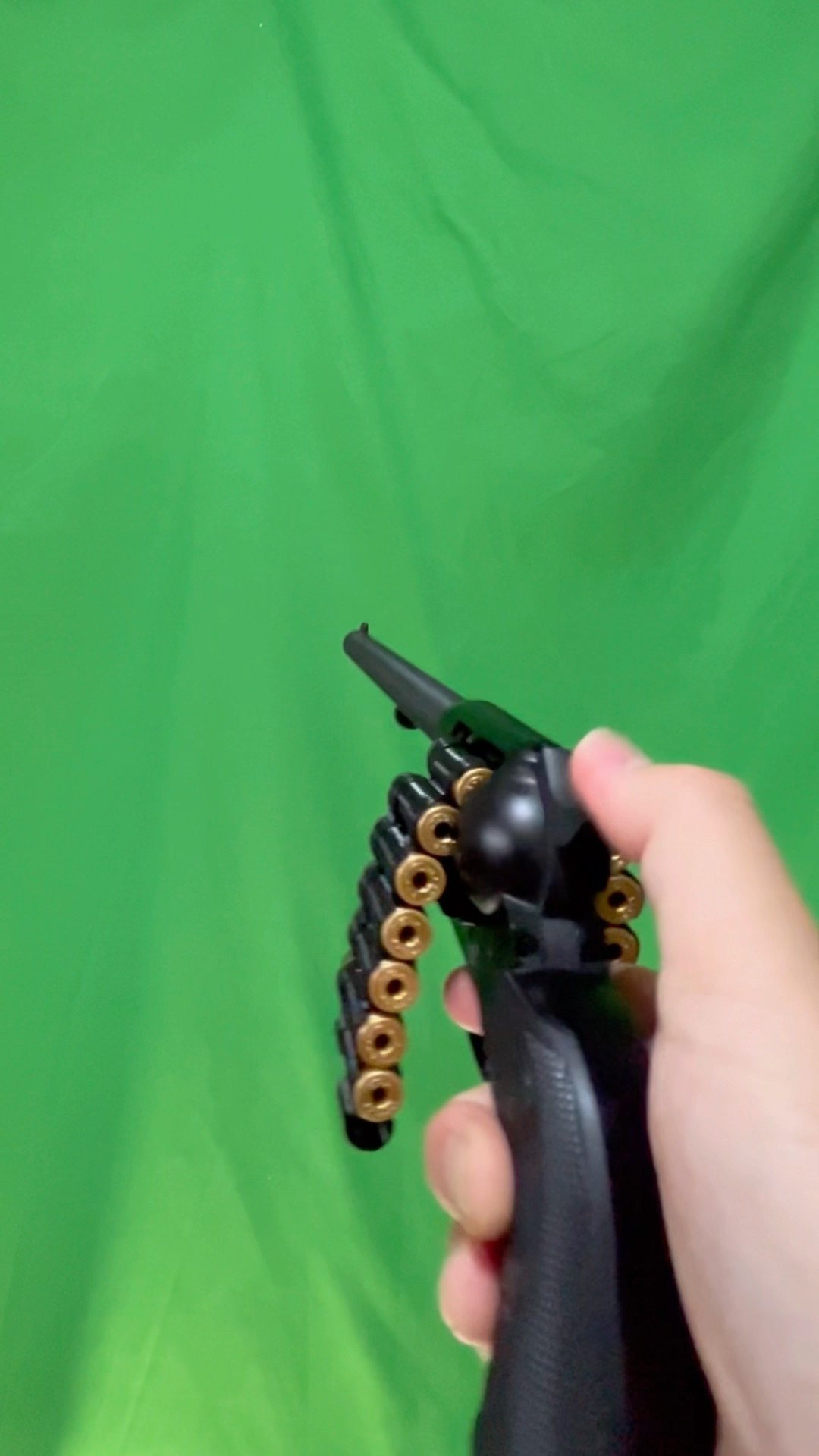 Conversion chain pistol (ベルト給弾式SAA) - YouTube