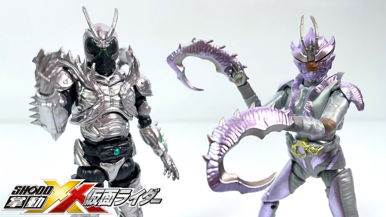 SHODO-XX Kamen Rider SHADOWMOON＆Mantis Monster Set 
