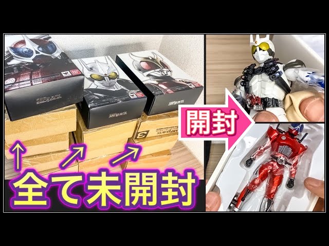 数年間、未開封の真骨彫が無事か確認する為、全て開封してみた。S.H.