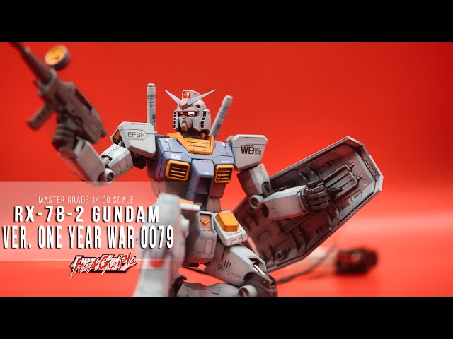 MG RX-78-2 Gundam (Ver. One Year War 0079) │ Painted Gunpla