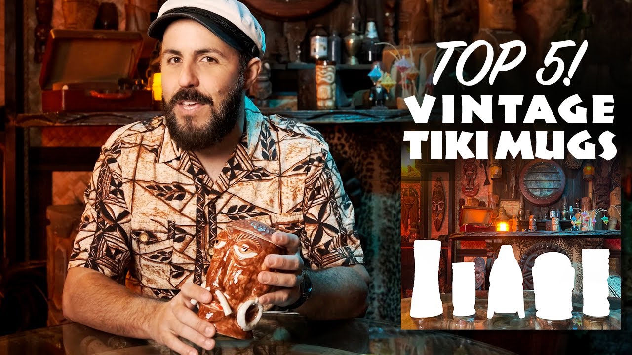 My Top 5 Vintage Tiki Mugs! - YouTube