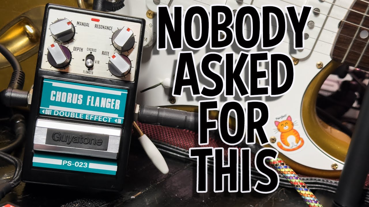Guyatone PS-014 Dual Delay - YouTube