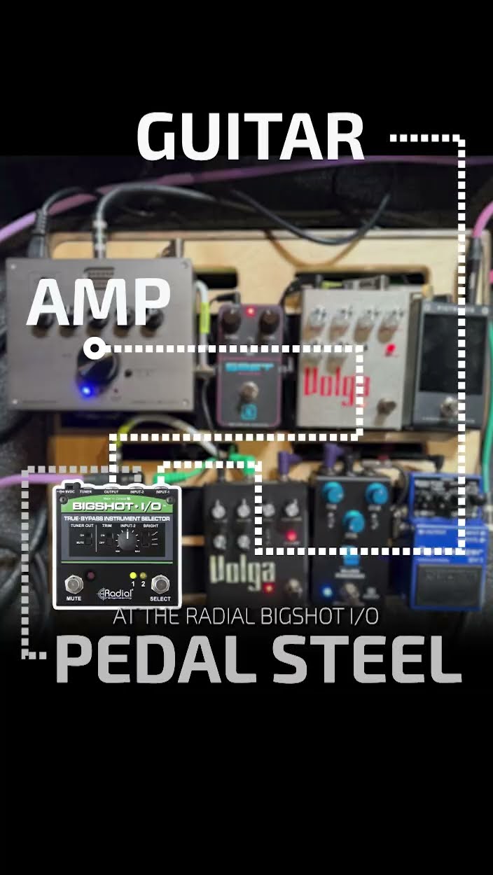 Radial Engineering BigShot I/O ft. @getoffset's Pedalboard - YouTube