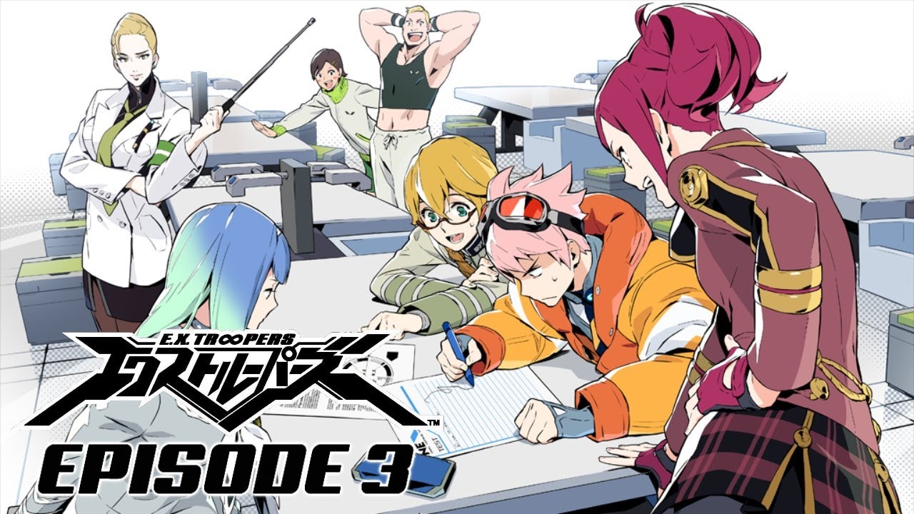 E.X. Troopers (エクストルーパーズ): Episode 3 [English] - YouTube