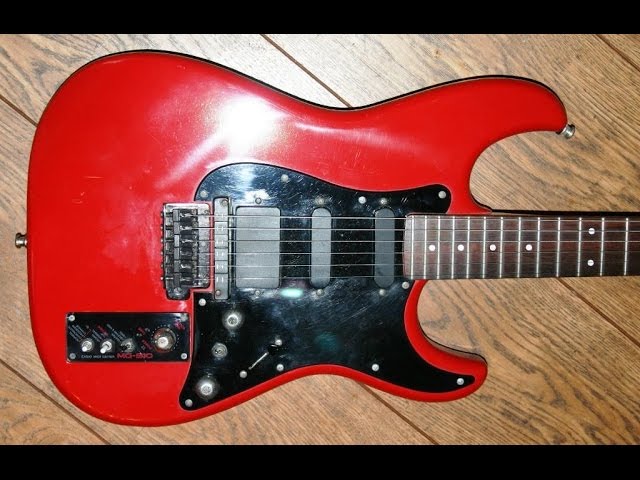 Casio MG-510 MIDI Guitar With Built In Interface. REAL GUITAR By