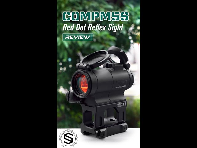 SPECPRECISION EVOLUTION GEAR COMP M5S RED DOT SIGHT #airsoft #red