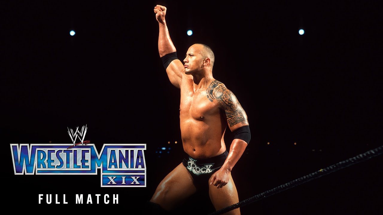 FULL MATCH — “Stone Cold” Steve Austin vs. The Rock: WrestleMania