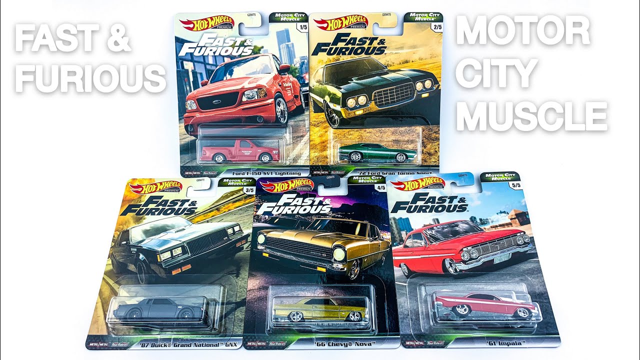 UNBOXING: Fast and Furious - Motor City Muscle! - YouTube