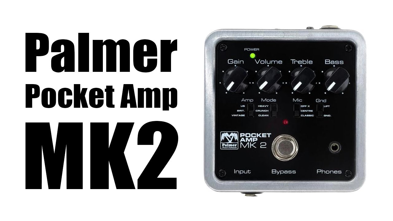 Palmer Pocket Amp MK2 - Tech 21 GT2 Clone #tech21 - YouTube