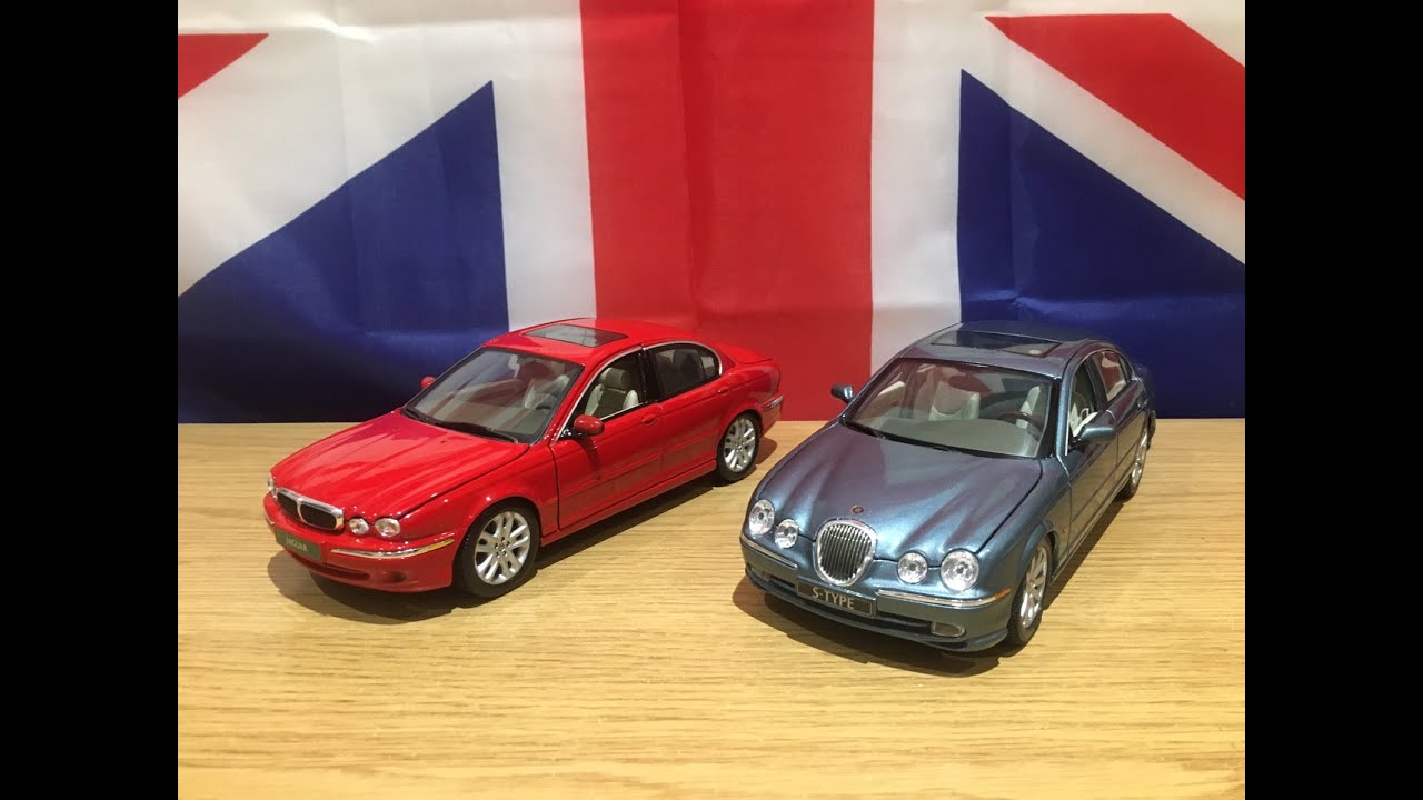 1:18 Maisto Jaguar S-type & X-type - YouTube
