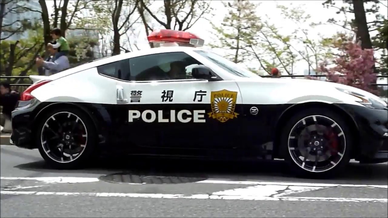 警視庁高速隊フェアレディZパトカーのマルチアングル動画 High spec