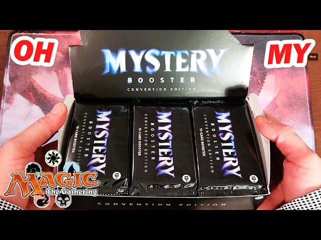 Magic the Gathering Mystery Boosters Convention Edition Box! - YouTube