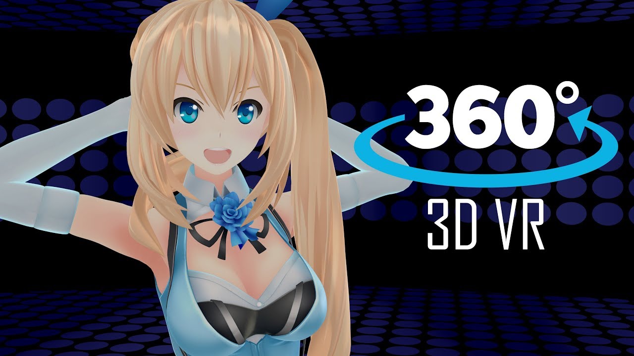 360° 3D VR] [MMD] Hotel Moonside (ft. Mirai Akari) [ミライアカリ