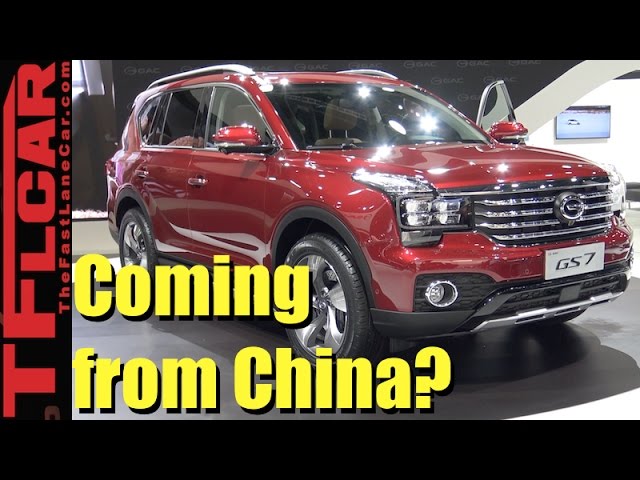 2018 GAC Trumpchi GS7 320T AWD: Newcomer from China? - YouTube
