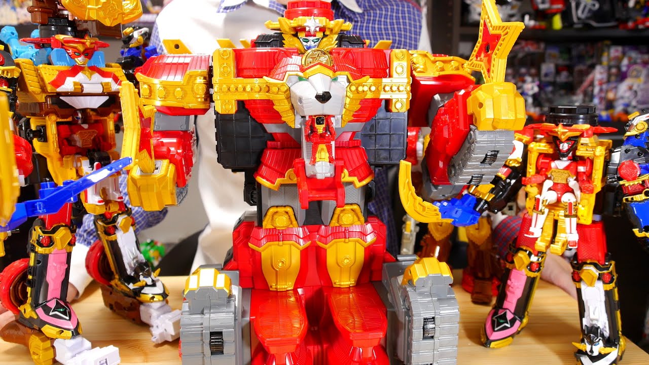 巨大ロボへイージーに変形！手裏剣戦隊ニンニンジャー シュリケン合体