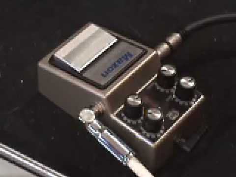 Maxon TB09 Tube Booster Overdrive guitar pedal demo - YouTube