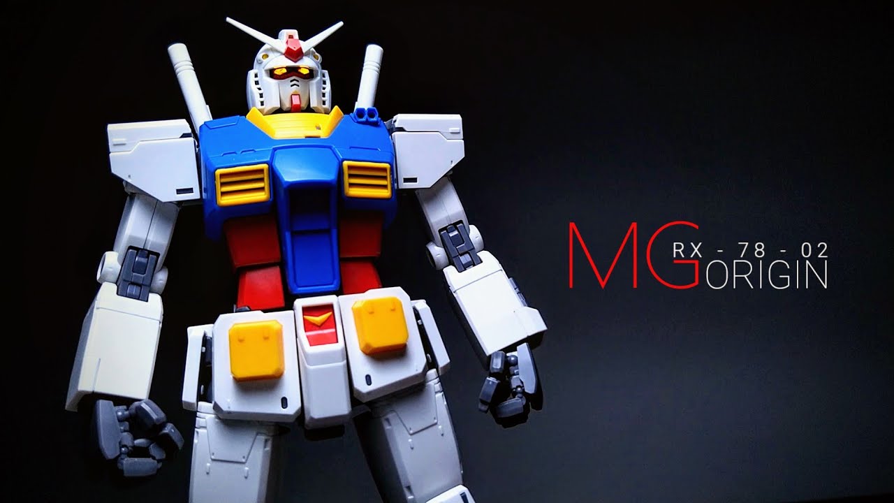 MG RX-78-02 Origin - BUILD & REVIEW - Gundam Origin plastic model