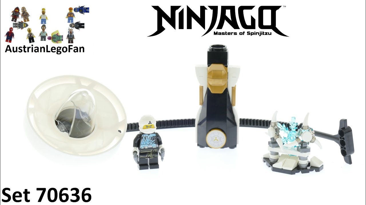 Lego Ninjago 70636 Zane - Spinjitzu Master - Lego Speed Build