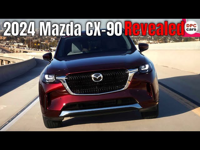 2024 Mazda CX-90 Revealed With 340 Horsepower - YouTube