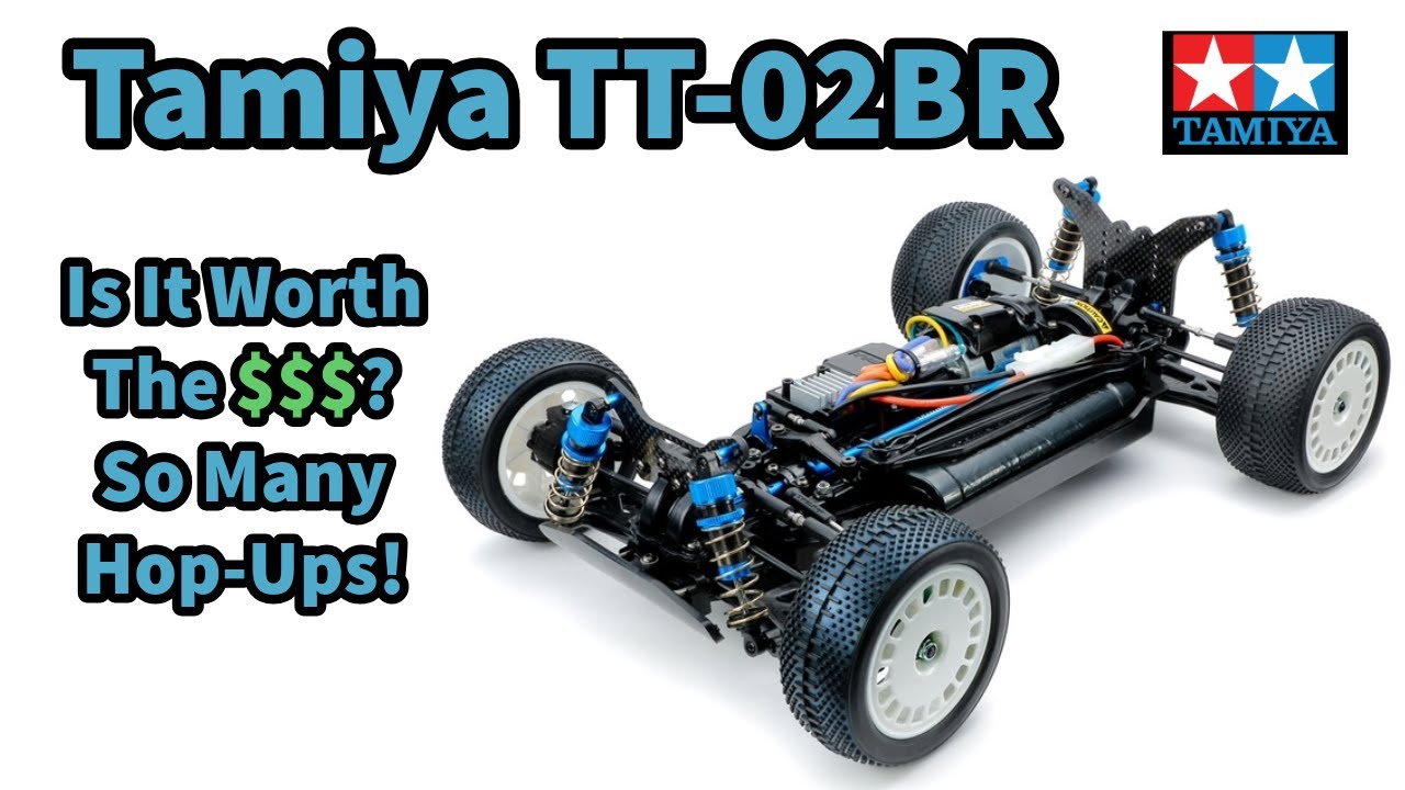 Tamiya TT-02BR Vs. TT-02B - Unboxing and Comparison - What Hop-Ups