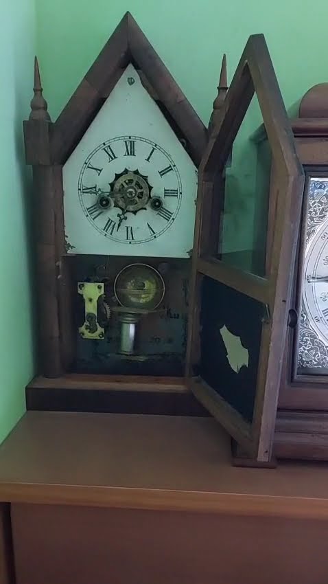 CITIZEN からくり時計 メルヘンハウス 振り子時計 4MJ747 CITIZEN